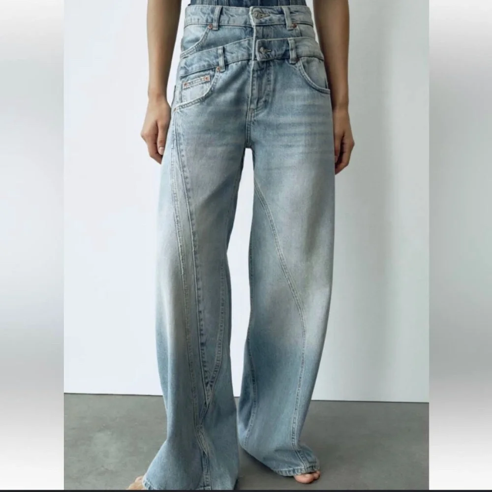 Double high waist jean - Picture 1 of 2